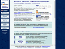 Tablet Screenshot of mahnung-online.de